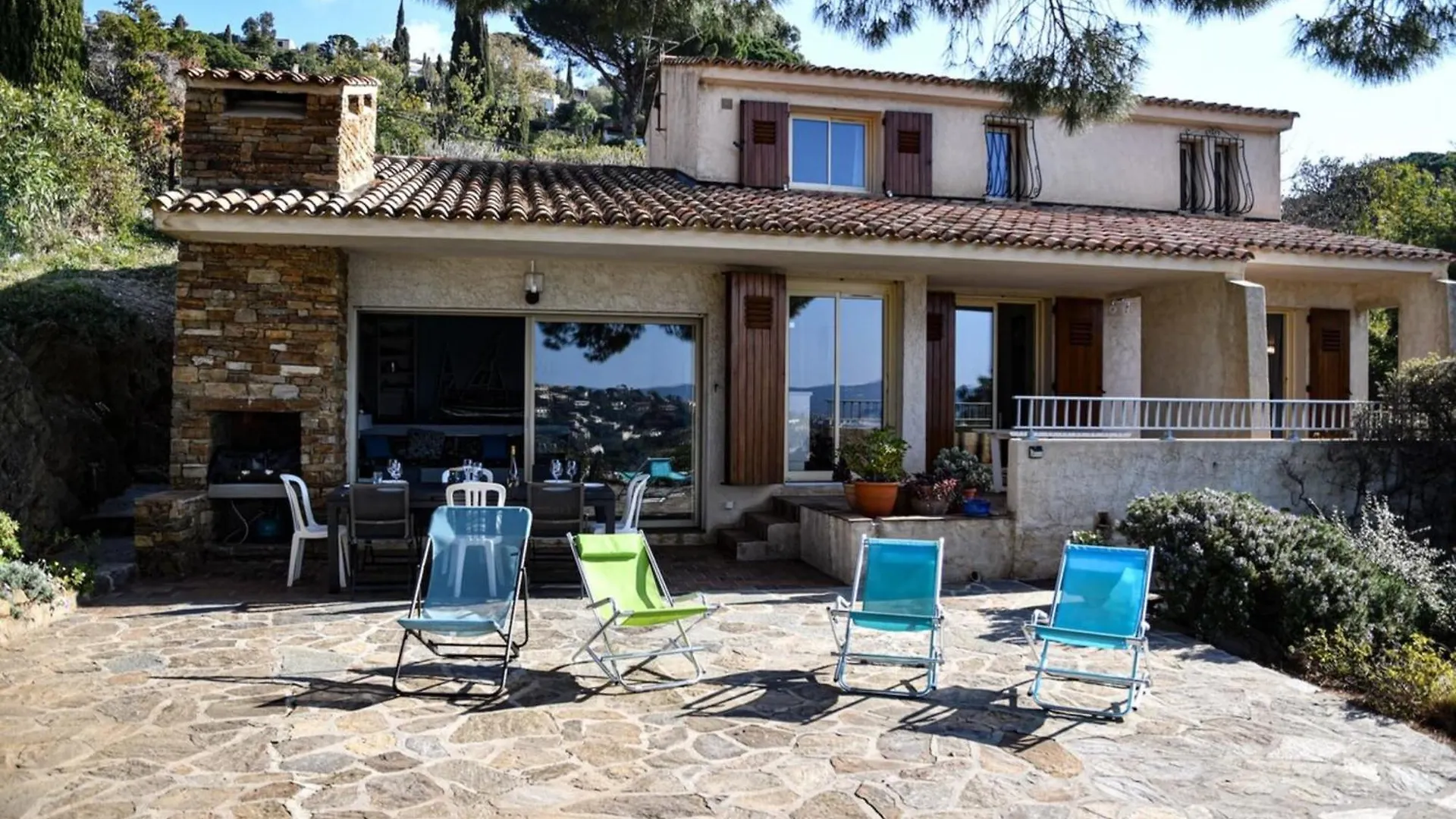 Family Villa With Sea View Classified 3 - 8 People Le Lavandou France
